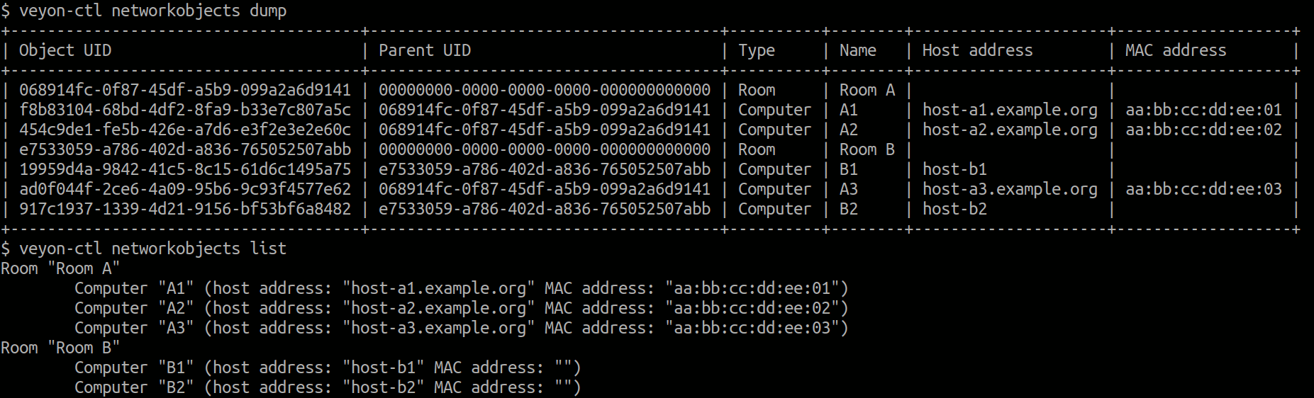 networkobjects-dump-list